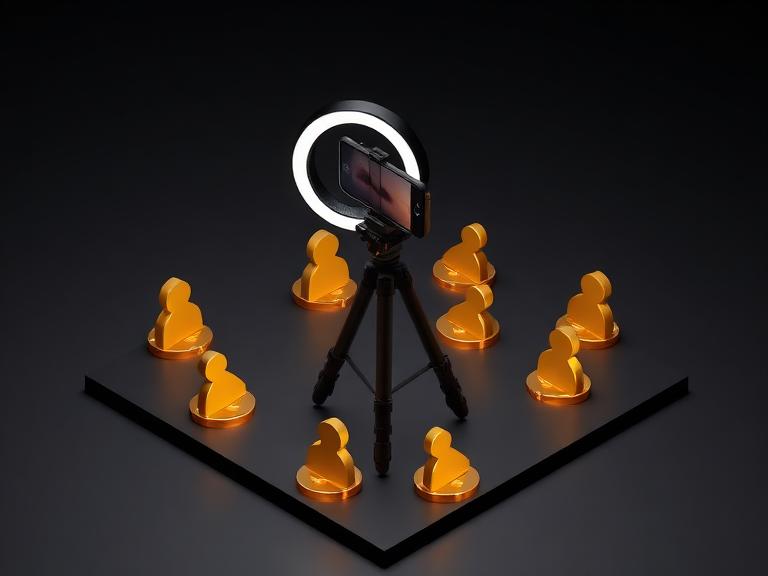 Influencer Marketing illustration